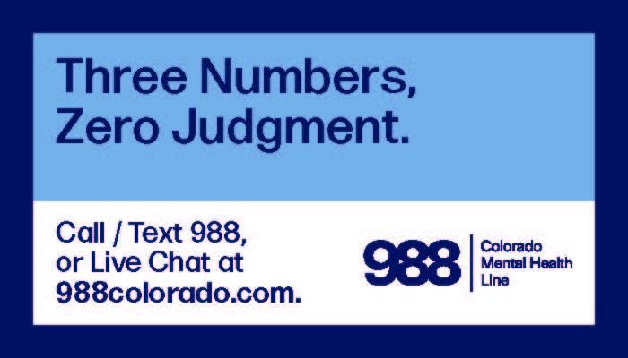 call or text 988 graphic